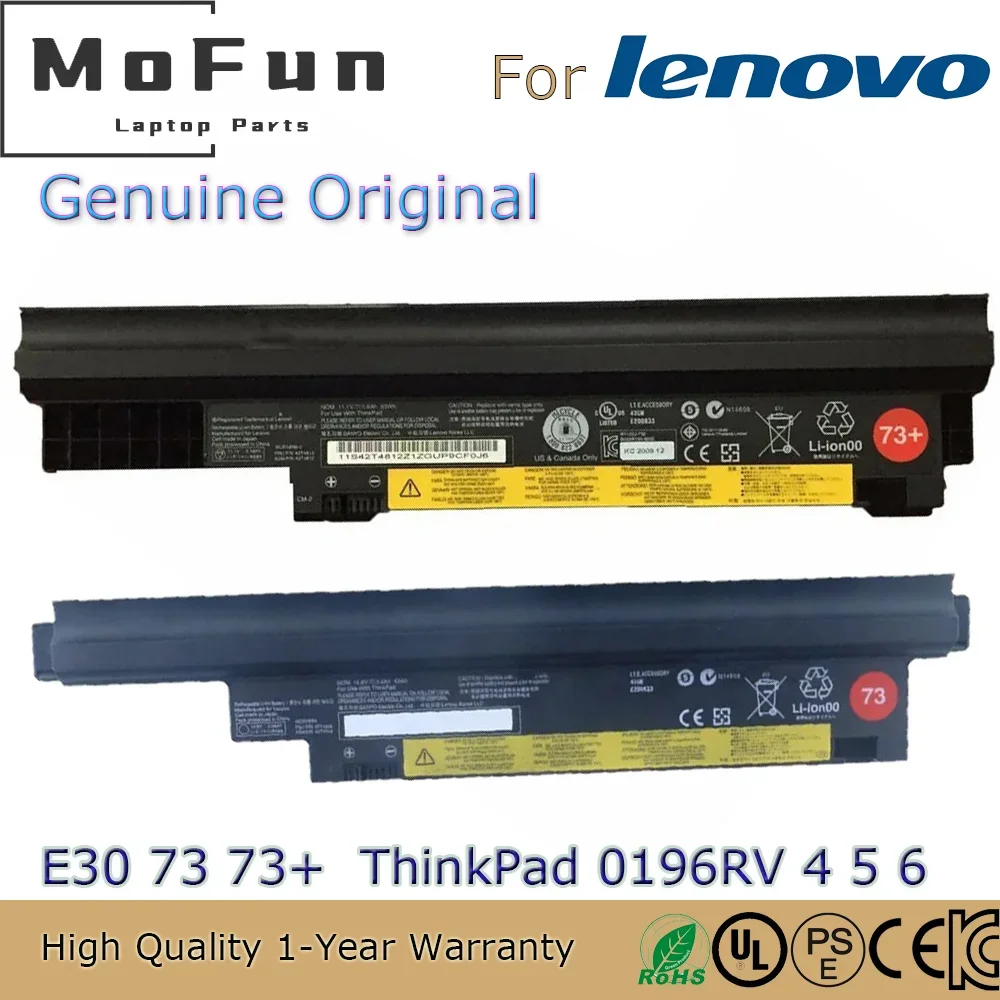 Brand New Original 42T4813 42T4815 14.8/11.1V 42/63Wh Notebook Battery for Lenovo ThinkPad Edge 13" E30 E31 57Y4565 42T4812
Brand New Original 42T4813 42T4815 14.8/11.1V 42/63Wh Notebook Battery for Lenovo ThinkPad Edge 13" E30 E31 57Y4565 42T4812
