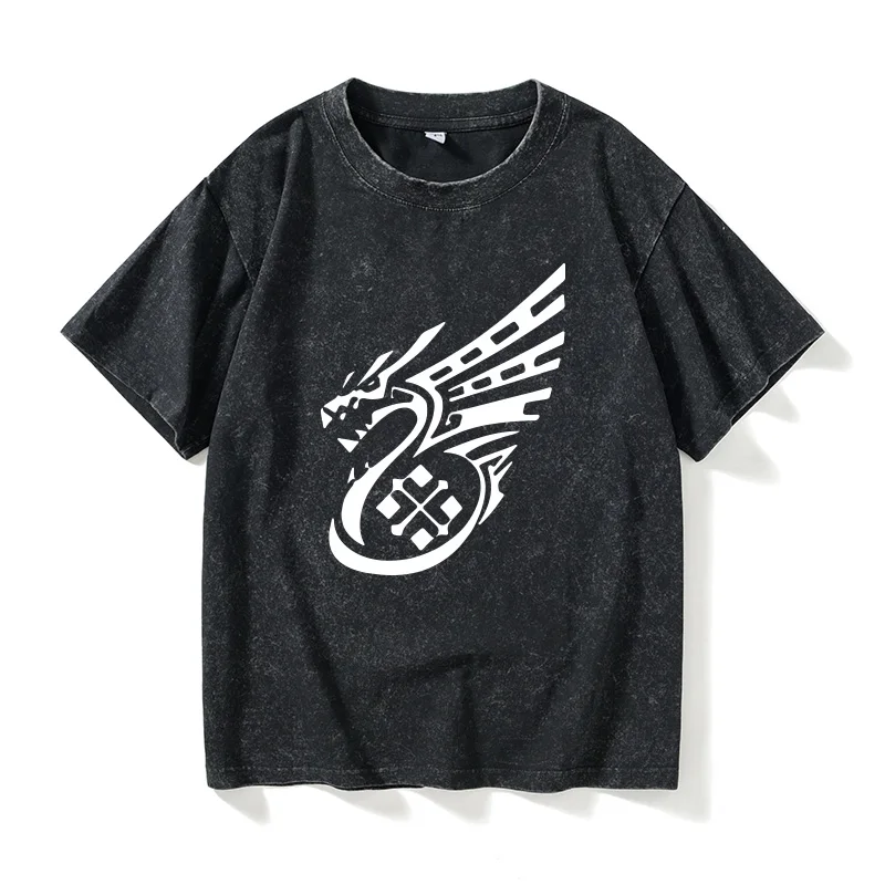 Свободная повседневная хлопковая футболка с круглым вырезом и коротким рукавом для мужчин и женщин, летняя, удобная, дышащая, в ретро-стиле, с классическим узором
Свободная повседневная хлопковая футболка с круглым вырезом и коротким рукавом для мужчин и женщин, летняя, удобная, дышащая, в ретро-стиле, с классическим узором