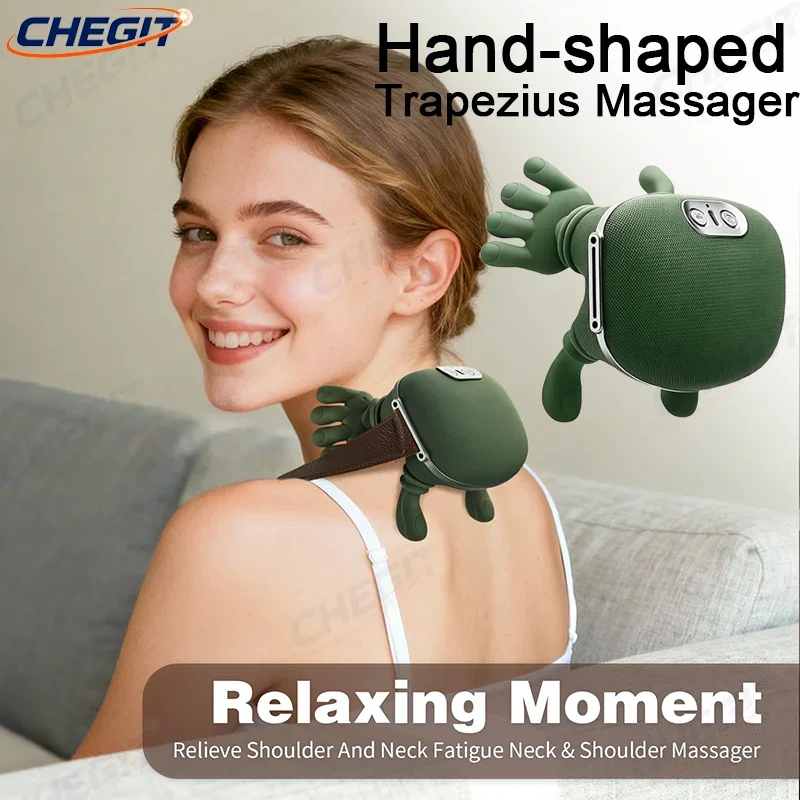 New Finger Pressure Neck Massager Heated Back and Shoulder Massager Electric Kneading Neck Deep Massage Muscle Relax
New Finger Pressure Neck Massager Heated Back and Shoulder Massager Electric Kneading Neck Deep Massage Muscle Relax