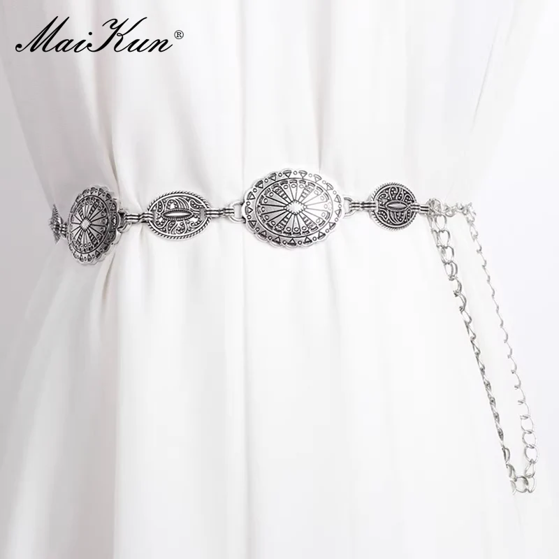 Maikun Y2k Vintage Metal Waist Chain Women's Ethnic Bohemian Belt Decorative Belt For Women
Maikun Y2k Vintage Metal Waist Chain Women's Ethnic Bohemian Belt Decorative Belt For Women