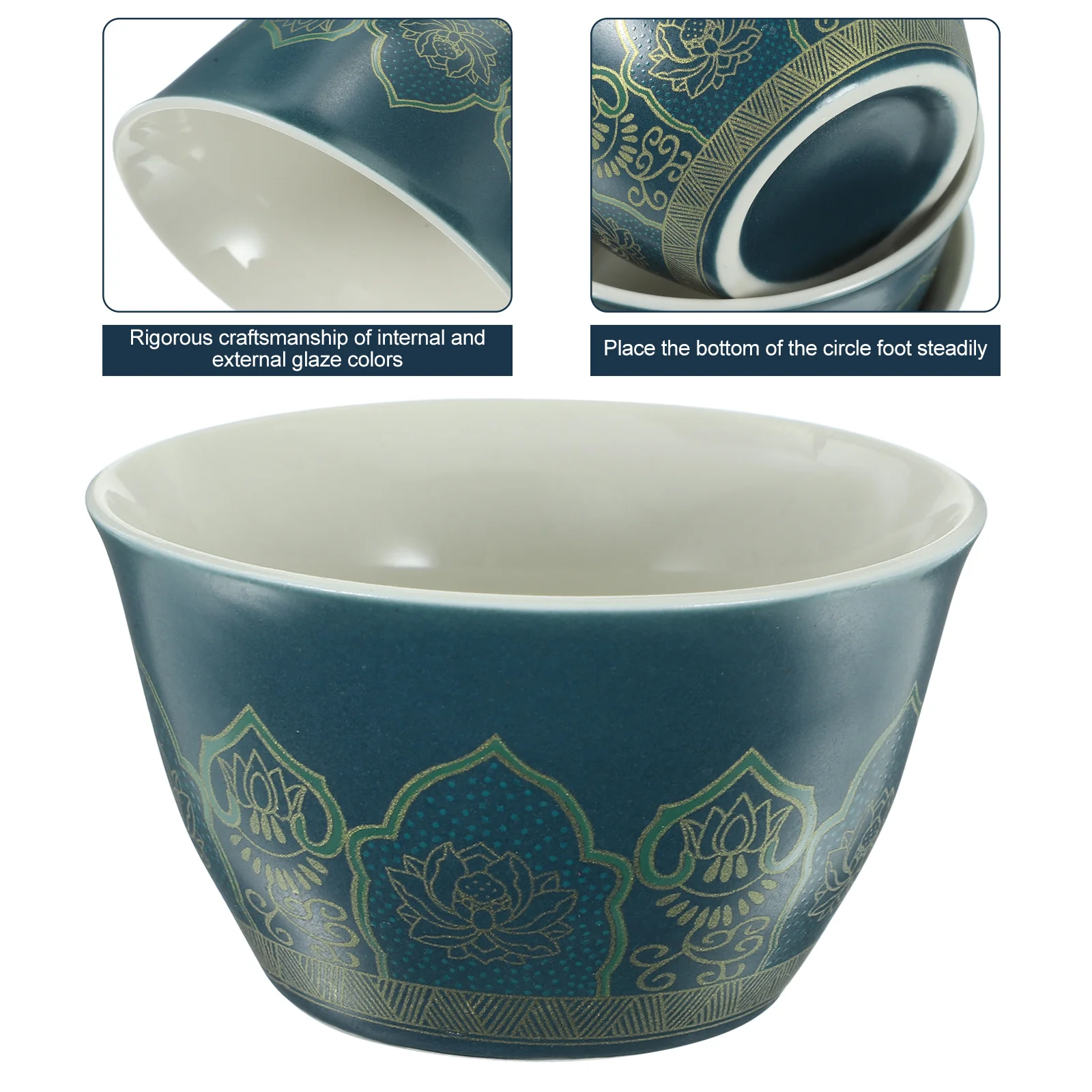 4Pcs Chinese Tea Cup Set Hand Decorated Purple Sand Tea Bowls Compact Travel Size Ideal for Festival Gift Giving
4Pcs Chinese Tea Cup Set Hand Decorated Purple Sand Tea Bowls Compact Travel Size Ideal for Festival Gift Giving