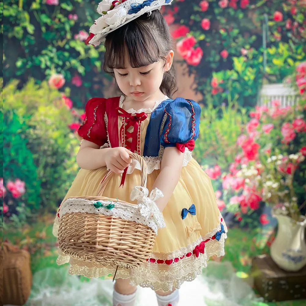 Baby Girls Clothes Cute 2nd Birthday Dress for Baby Girl Princess Party Dress Cosplay Snow White Costume Infant Robe
Baby Girls Clothes Cute 2nd Birthday Dress for Baby Girl Princess Party Dress Cosplay Snow White Costume Infant Robe