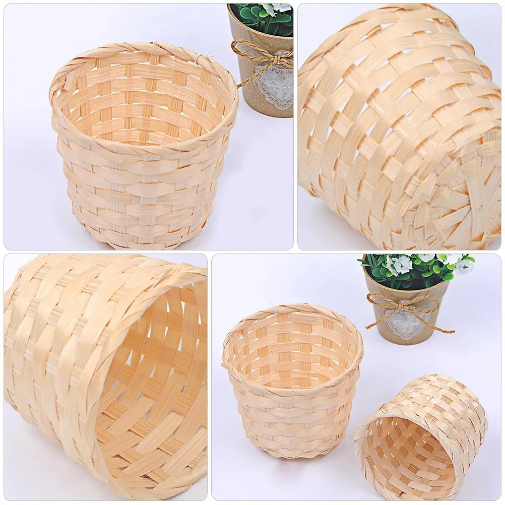 4 Pcs Bamboo Woven Storage Basket Elegant Home Decor Terrace Garden Bedroom Large Space Practical Style
4 Pcs Bamboo Woven Storage Basket Elegant Home Decor Terrace Garden Bedroom Large Space Practical Style