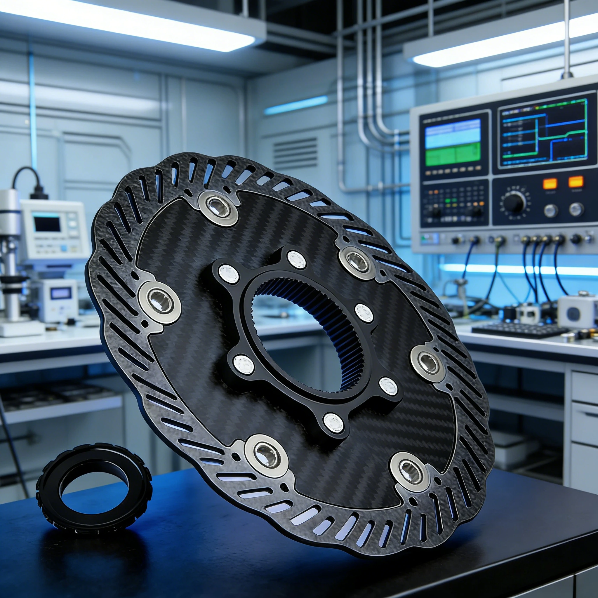 Ultra-Light Carbon Fiber MTB Floating Brake Rotor | 140/160mm Centerlock
Ultra-Light Carbon Fiber MTB Floating Brake Rotor | 140/160mm Centerlock