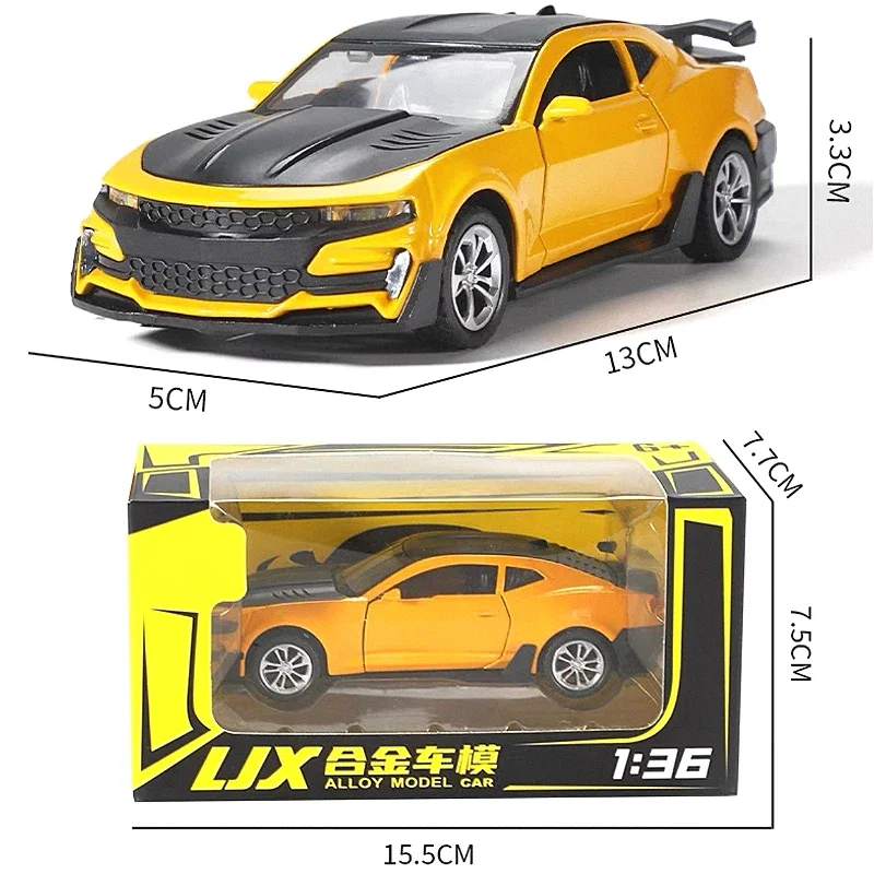 1:32 Alloy Sports Car Camaro Model Collection Tabletop Ornament Children's Toys Reward Small Gifts
1:32 Alloy Sports Car Camaro Model Collection Tabletop Ornament Children's Toys Reward Small Gifts