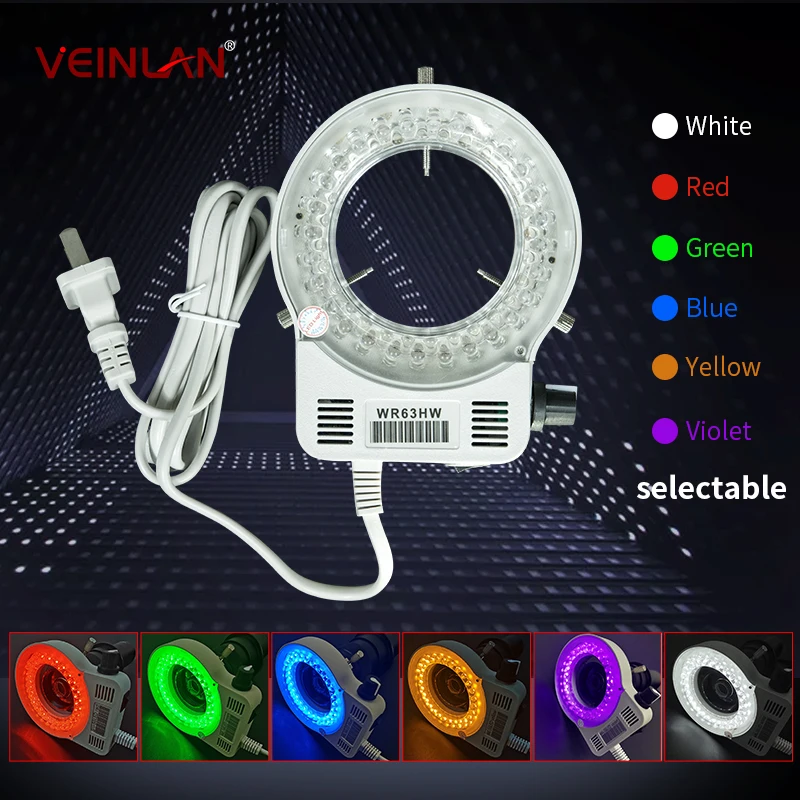 Microscope Led Ring Light Source, Auxiliary Lighting Source, Brightness Adjustable RingLight, Color:White,Red,Purple,Blue,Yellow
Microscope Led Ring Light Source, Auxiliary Lighting Source, Brightness Adjustable RingLight, Color:White,Red,Purple,Blue,Yellow