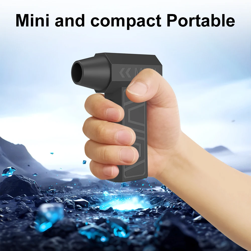 Mini Turbo Jet Fan 30000RPM Electric Air Blower Outdoor Camping Duster 52m/s Powerful Air Duster Handheld Car Cleaning Tools
Mini Turbo Jet Fan 30000RPM Electric Air Blower Outdoor Camping Duster 52m/s Powerful Air Duster Handheld Car Cleaning Tools