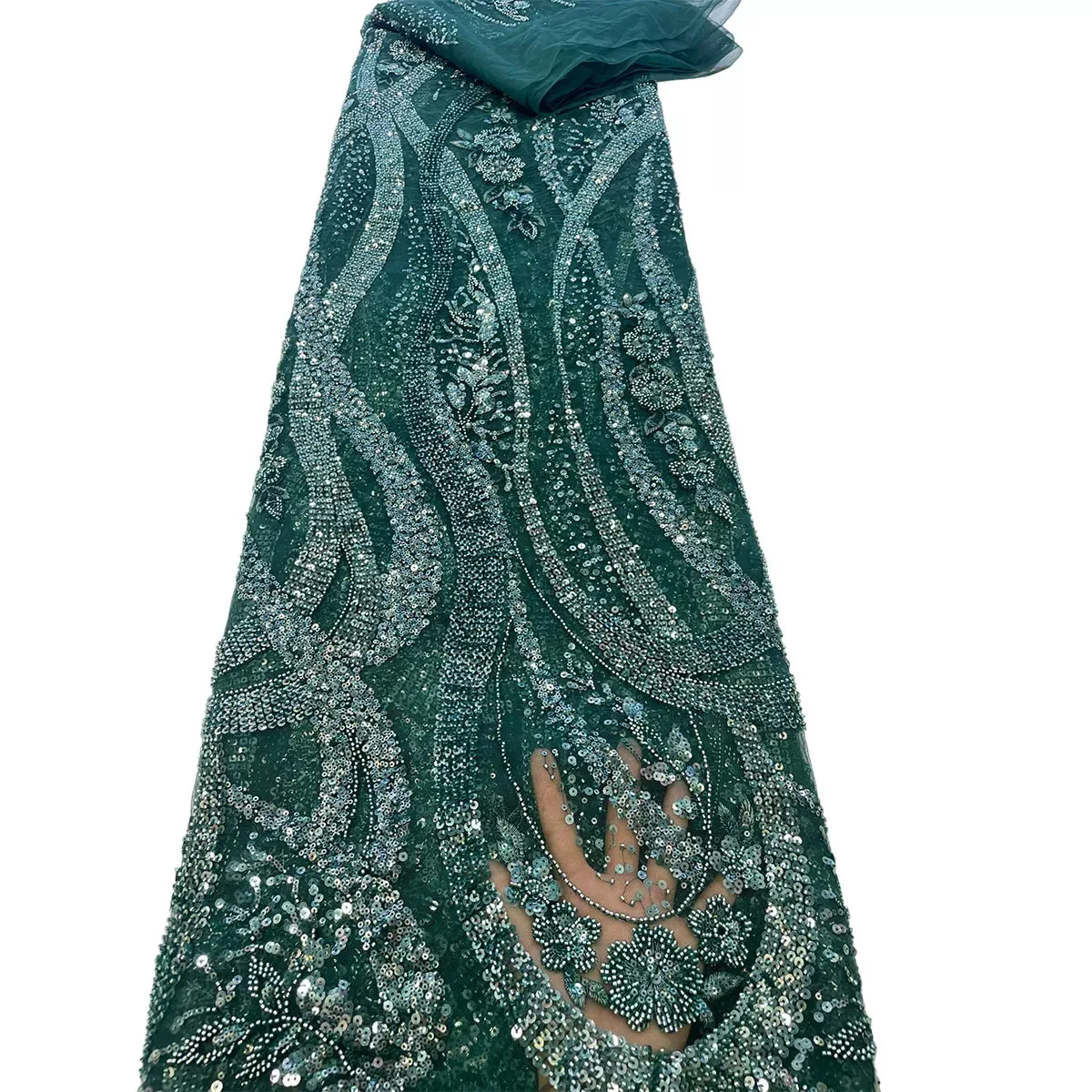 1yard Geometric pattern bead sequin embroidery tela mesh fabric Wedding dress cheongsam designer customizes fabrics for clothing
1yard Geometric pattern bead sequin embroidery tela mesh fabric Wedding dress cheongsam designer customizes fabrics for clothing
