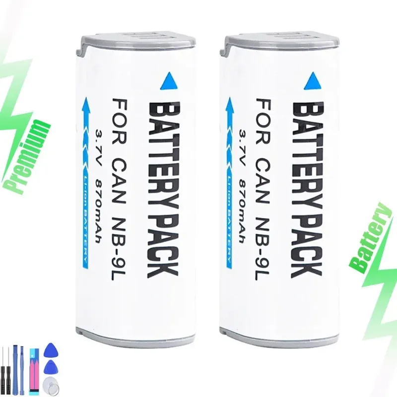 2 Pieces for NB-9L Batteries for PowerShot N N2 ELPH 510HS SD4500 IS IX 1000HS
2 Pieces for NB-9L Batteries for PowerShot N N2 ELPH 510HS SD4500 IS IX 1000HS