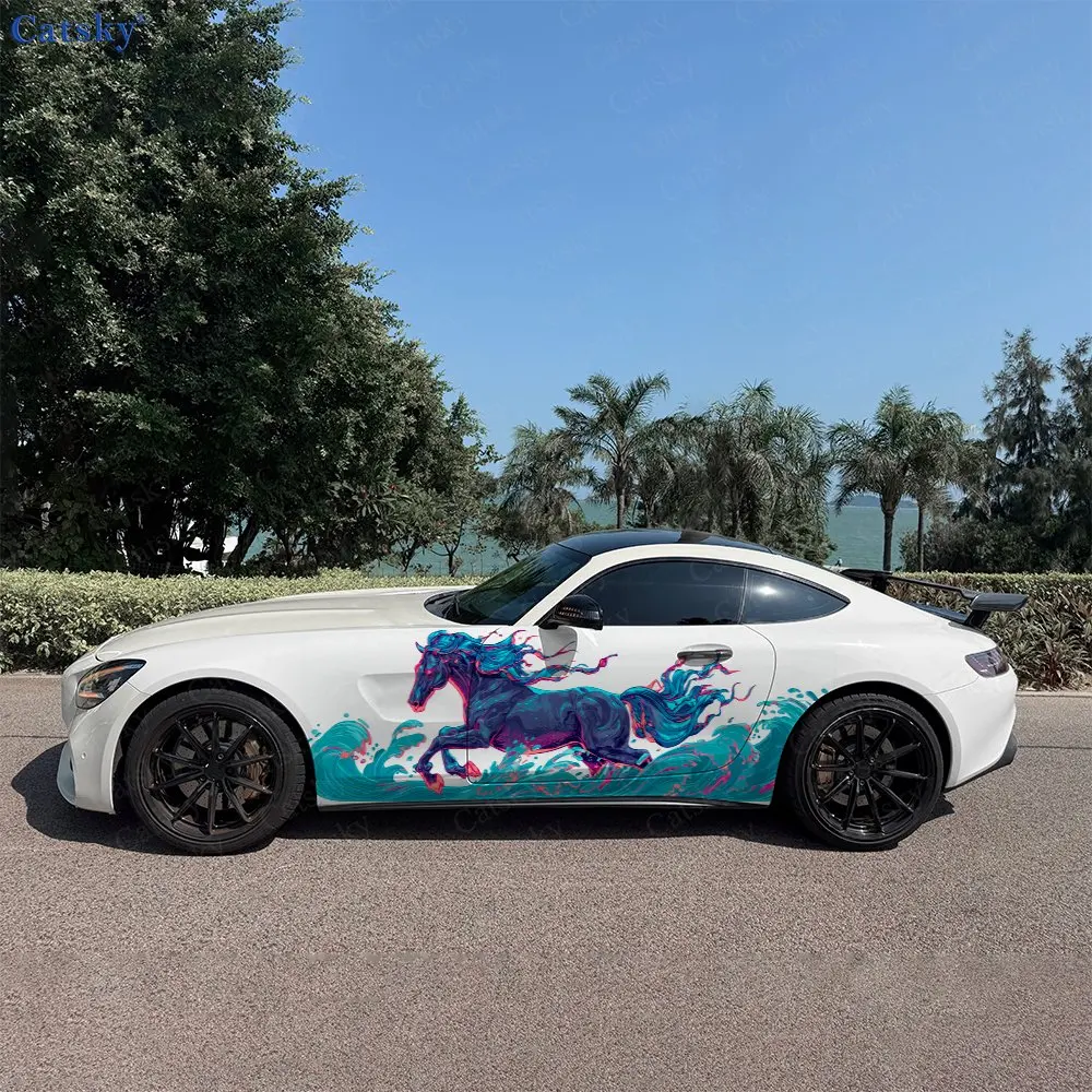 2pcs Flame Horse Car Sticker Full Body Decal Decoration Scratches Protect Car Sticker Waterproof Car Vinyl Wraps
2pcs Flame Horse Car Sticker Full Body Decal Decoration Scratches Protect Car Sticker Waterproof Car Vinyl Wraps