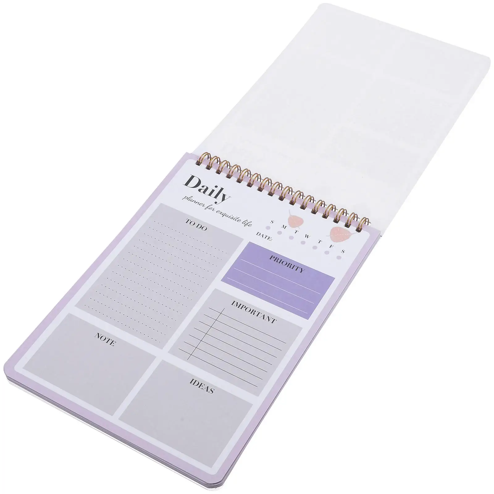 Notepad Time Management Schedule Plan Notebook Date Calendar Things to Do Daily Purple for Work
Notepad Time Management Schedule Plan Notebook Date Calendar Things to Do Daily Purple for Work