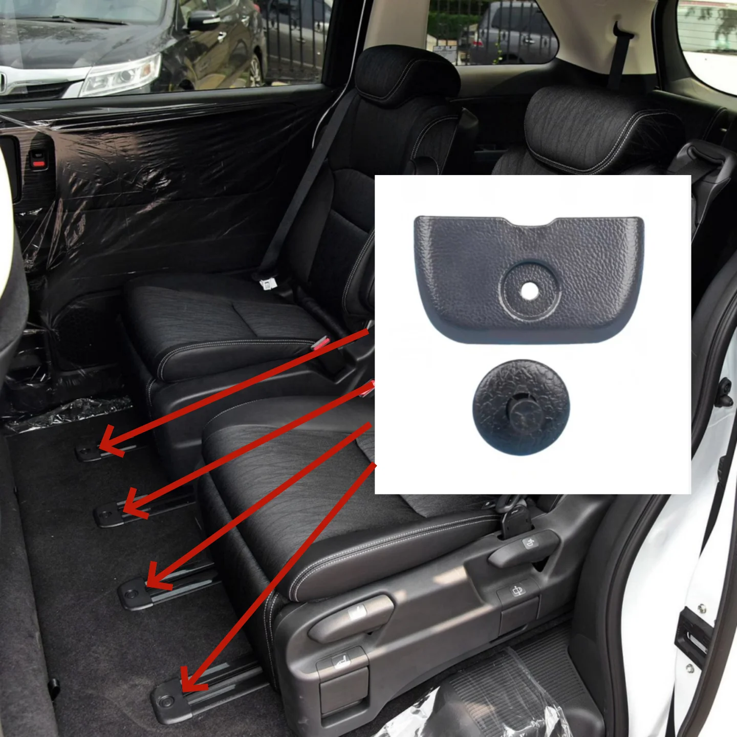 Для Honda Odyssey 2015 2016 2017 2018 2019 2020 2021 чехол для сиденья, накладка на рельсовые сиденья, накладка на направляющую, слайд-чехол с пряжкой 
Для Honda Odyssey 2015 2016 2017 2018 2019 2020 2021 чехол для сиденья, накладка на рельсовые сиденья, накладка на направляющую, слайд-чехол с пряжкой