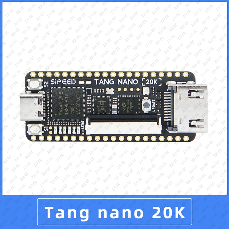 Sipeed Tang Nano 20K FPGA Development Board RISCV Linux Retro Game Player 64Mbit SDRAM Mutiple Video Out Optional Soldered Pin
Sipeed Tang Nano 20K FPGA Development Board RISCV Linux Retro Game Player 64Mbit SDRAM Mutiple Video Out Optional Soldered Pin