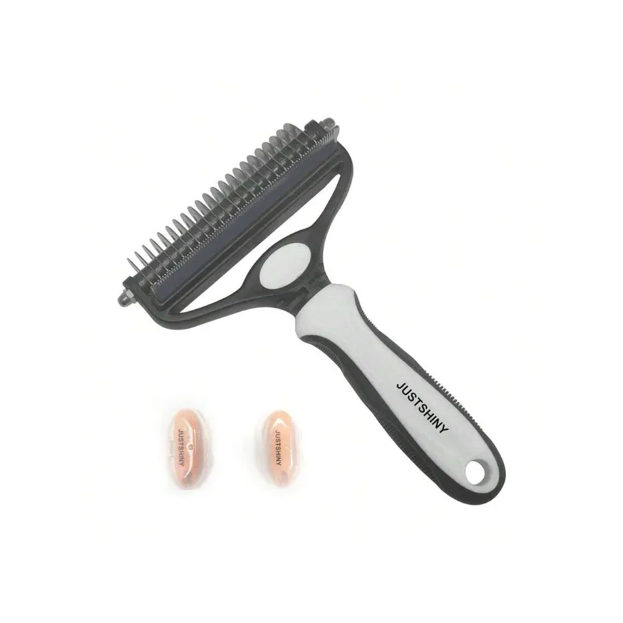 【New Arrival】Dual-Sided Dog Deshedding Brush, Undercoat Rake & Dematting Comb for Shedding & Tangles, JustShiny 3.
【New Arrival】Dual-Sided Dog Deshedding Brush, Undercoat Rake & Dematting Comb for Shedding & Tangles, JustShiny 3.