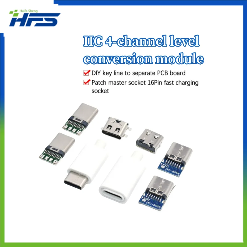 Type C USB 3.1 Connector, 16Pin, Male Socket Plug for Soldering Wire and Cable, PCB Module Board, 56K Resistor, 5Pcs
Type C USB 3.1 Connector, 16Pin, Male Socket Plug for Soldering Wire and Cable, PCB Module Board, 56K Resistor, 5Pcs