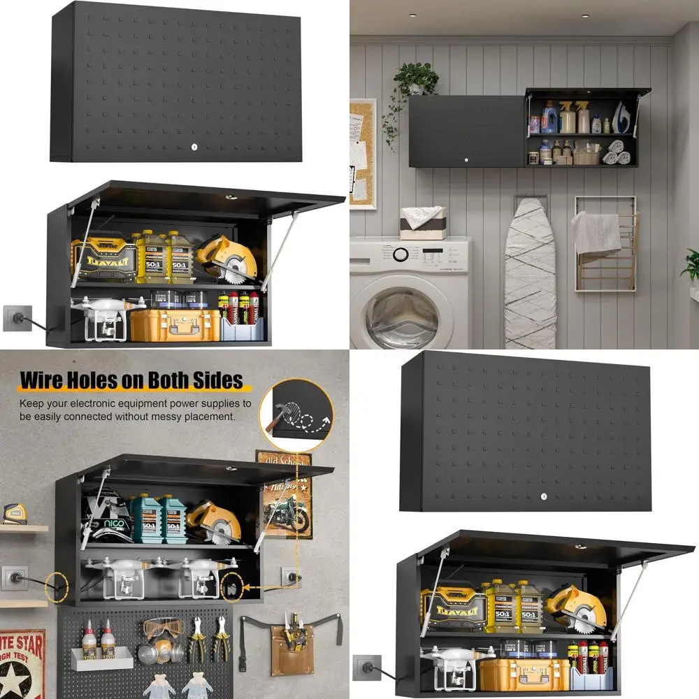 Secure Adjustable Shelving Metal Storage Cabinet for Garage, Workshop, and Basement
Secure Adjustable Shelving Metal Storage Cabinet for Garage, Workshop, and Basement