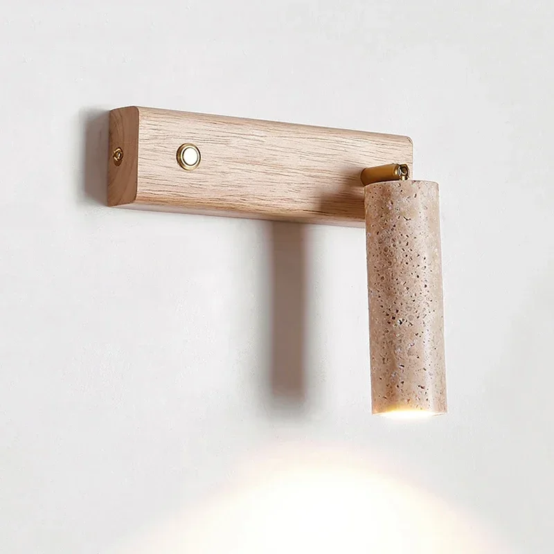 Wabi Sabi Retro Yellow Travertine Wall Light Switch Spotlight Led Light Bedhead Wall Light Rotating Reading Bedroom Room Study
Wabi Sabi Retro Yellow Travertine Wall Light Switch Spotlight Led Light Bedhead Wall Light Rotating Reading Bedroom Room Study
