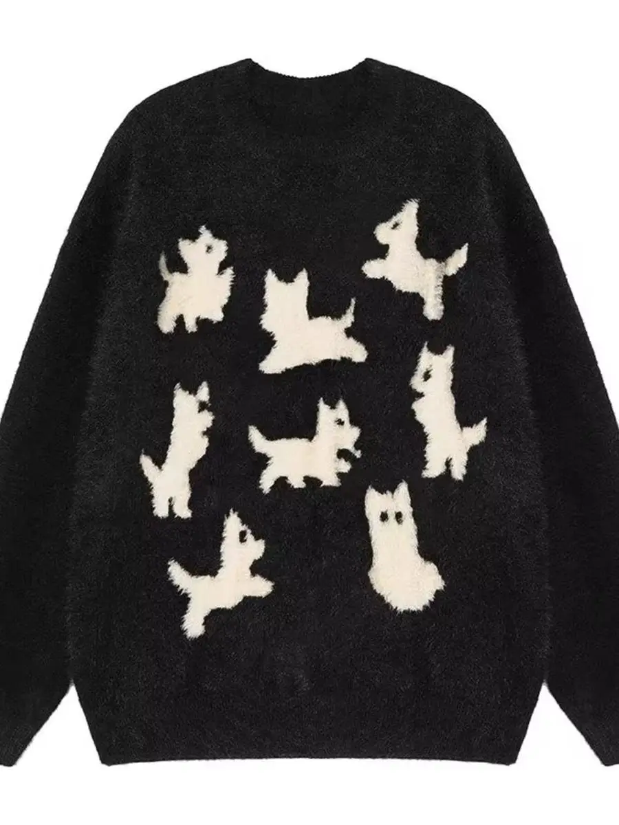 Американский свободный свитер унисекс с круглым вырезом, повседневный зимний модный вязаный кардиган, эластичный длинный кардиган для молодежи
Американский свободный свитер унисекс с круглым вырезом, повседневный зимний модный вязаный кардиган, эластичный длинный кардиган для молодежи