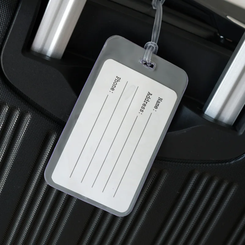 Fashion Travel Business Luggage Tag Suitcase Address Label Luggage Boarding Case Label Name ID Address Clip Travel Accessories
Fashion Travel Business Luggage Tag Suitcase Address Label Luggage Boarding Case Label Name ID Address Clip Travel Accessories