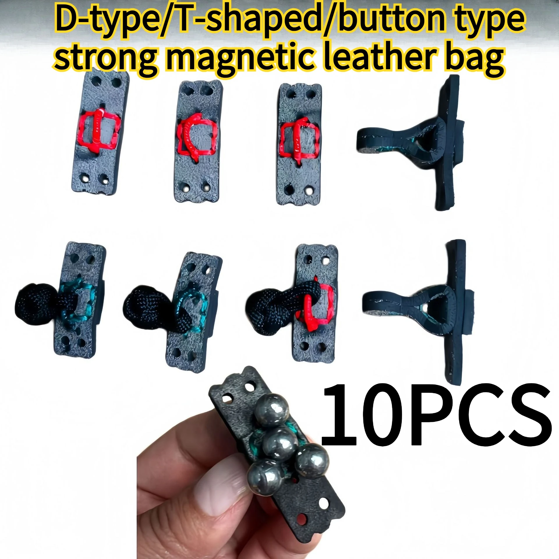 10PCS D-type/T-type/button Type Outdoor Competitive Strong Magnetic Microfiber Leather Pocket Slingshot Accessories
10PCS D-type/T-type/button Type Outdoor Competitive Strong Magnetic Microfiber Leather Pocket Slingshot Accessories