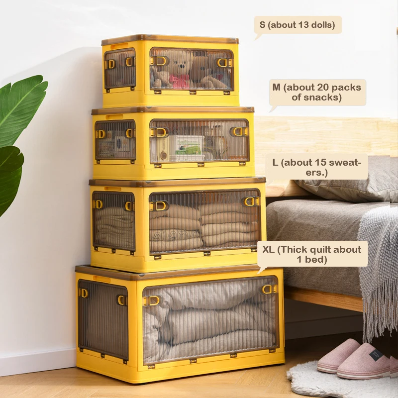 Transparent Plastic Folding Storage Boxes Trunk Open Closets Home Clothes Toy Organizer Outdoor Multifunction Camping Table Bins
Transparent Plastic Folding Storage Boxes Trunk Open Closets Home Clothes Toy Organizer Outdoor Multifunction Camping Table Bins