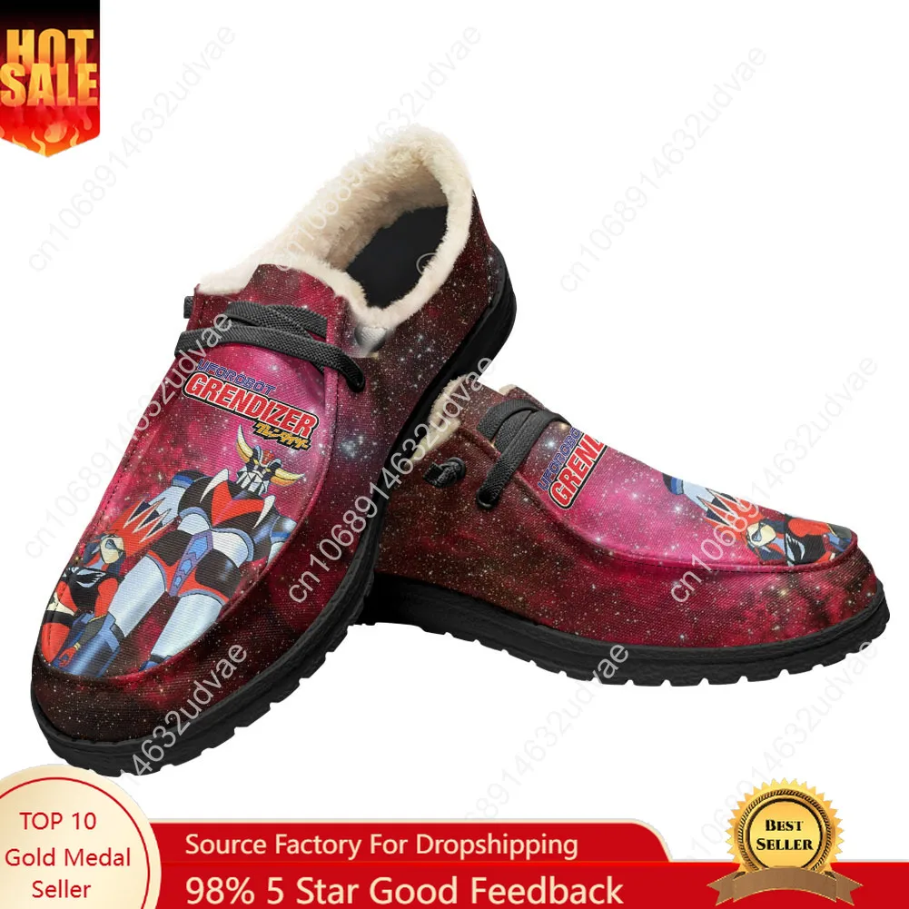 UFO Robot Grendizer Casual Shoes Plush Flat Shoe Men Woman Breathable Casual Outdoor Lightweight Footwear Custom Made Shoe
UFO Robot Grendizer Casual Shoes Plush Flat Shoe Men Woman Breathable Casual Outdoor Lightweight Footwear Custom Made Shoe