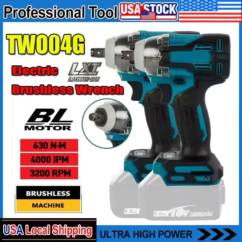 Подходит для Makita TW004G 630N.m, бесщеточная отвертка, аккумуляторная электрическая отвертка, перезаряжаемая дрель-шуруповерт для батареи 18 В
Подходит для Makita TW004G 630N.m, бесщеточная отвертка, аккумуляторная электрическая отвертка, перезаряжаемая дрель-шуруповерт для батареи 18 В