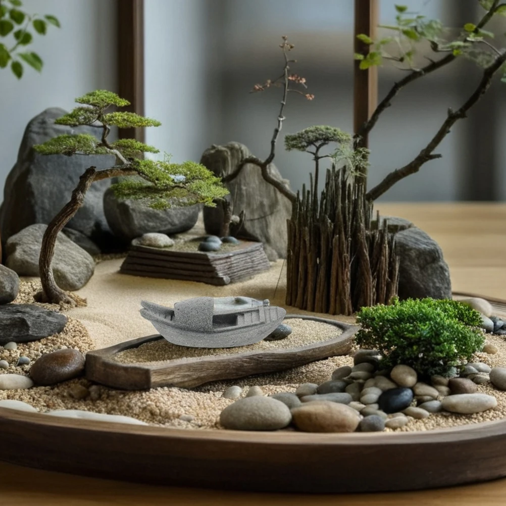 Realistic Miniature Boat Ornament Micro Landscape Decoration Home Office Garden Sand Table Accessories Mini Boat Garden Ornament
Realistic Miniature Boat Ornament Micro Landscape Decoration Home Office Garden Sand Table Accessories Mini Boat Garden Ornament