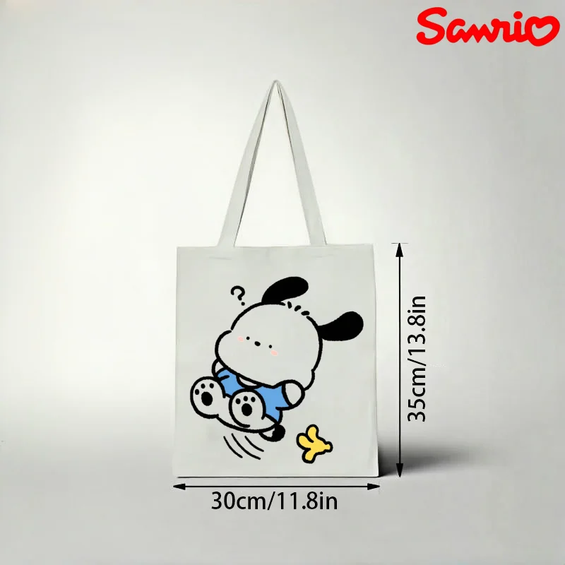 1pc Lovely Minimalist Chubby Pochacco Sliding with Question Mark Casual Canvas Tote Bag
1pc Lovely Minimalist Chubby Pochacco Sliding with Question Mark Casual Canvas Tote Bag