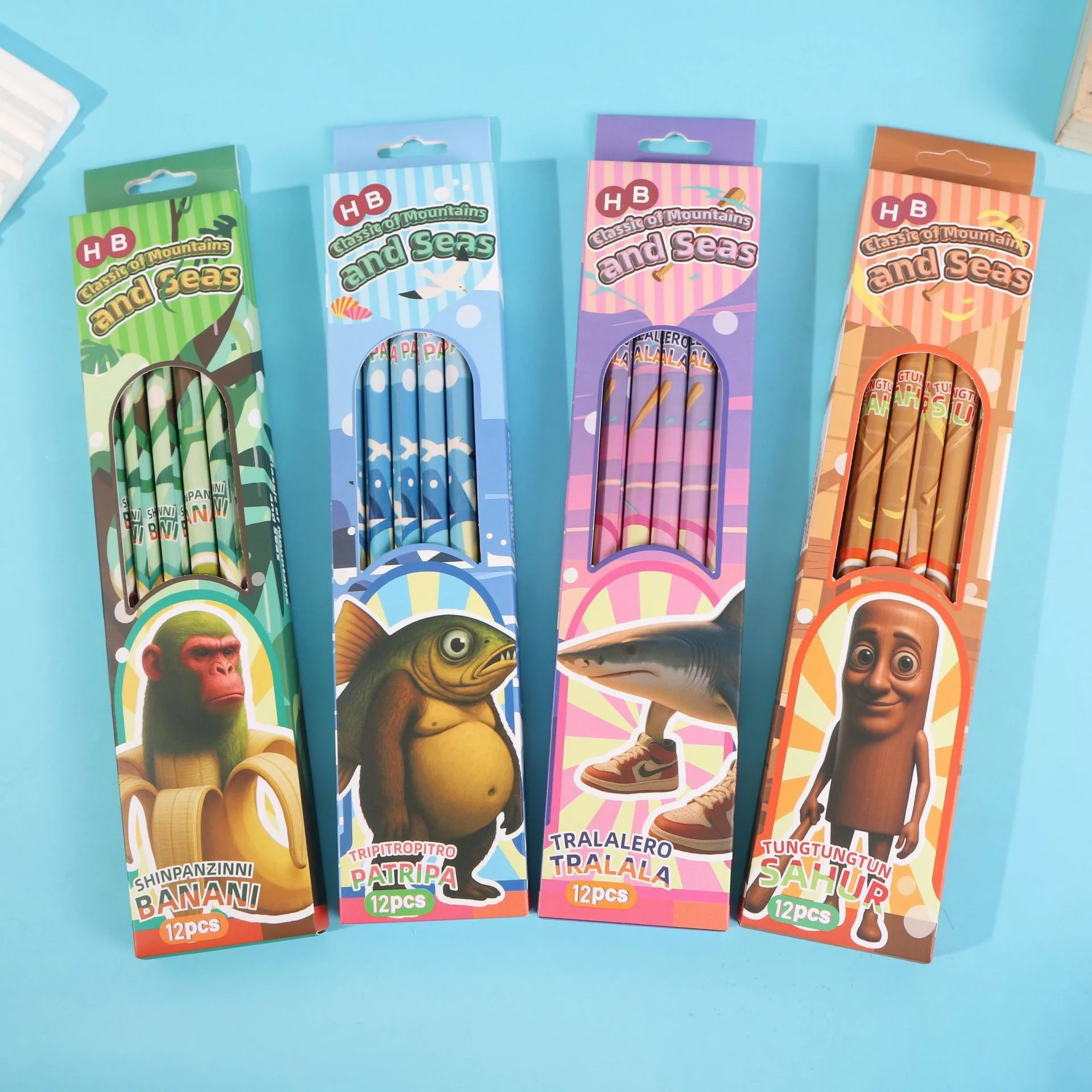 Карандаши Tralalero Tralala: Итальянские, милые, для детей, школьные принадлежности, подарок для учеников, хит продаж
Карандаши Tralalero Tralala: Итальянские, милые, для детей, школьные принадлежности, подарок для учеников, хит продаж