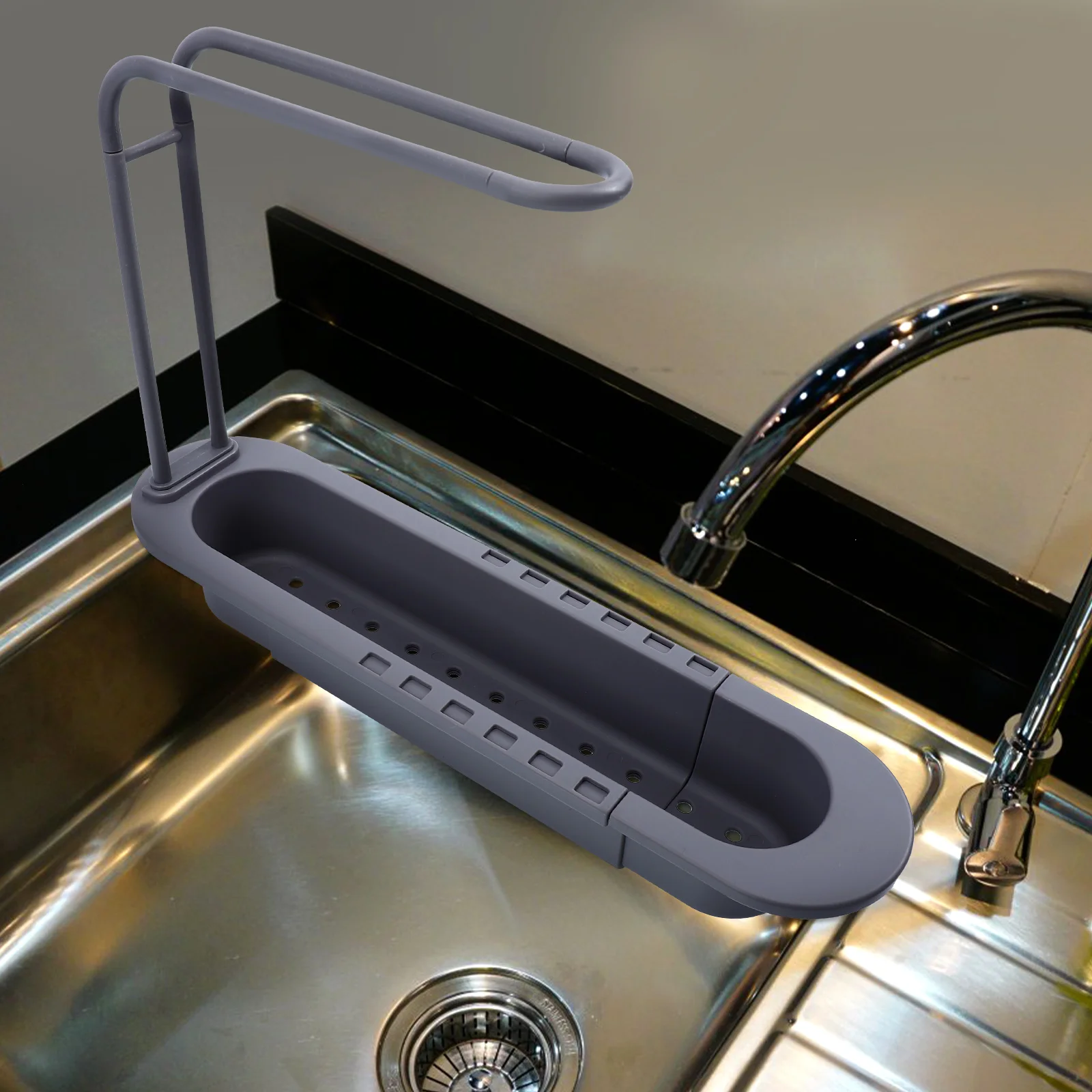 Sponges Holder Kitchen Sink Drainer Shelving Dishwashing Cloth Rack Sponge St Material Safe Long Use Smooth Surface
Sponges Holder Kitchen Sink Drainer Shelving Dishwashing Cloth Rack Sponge St Material Safe Long Use Smooth Surface
