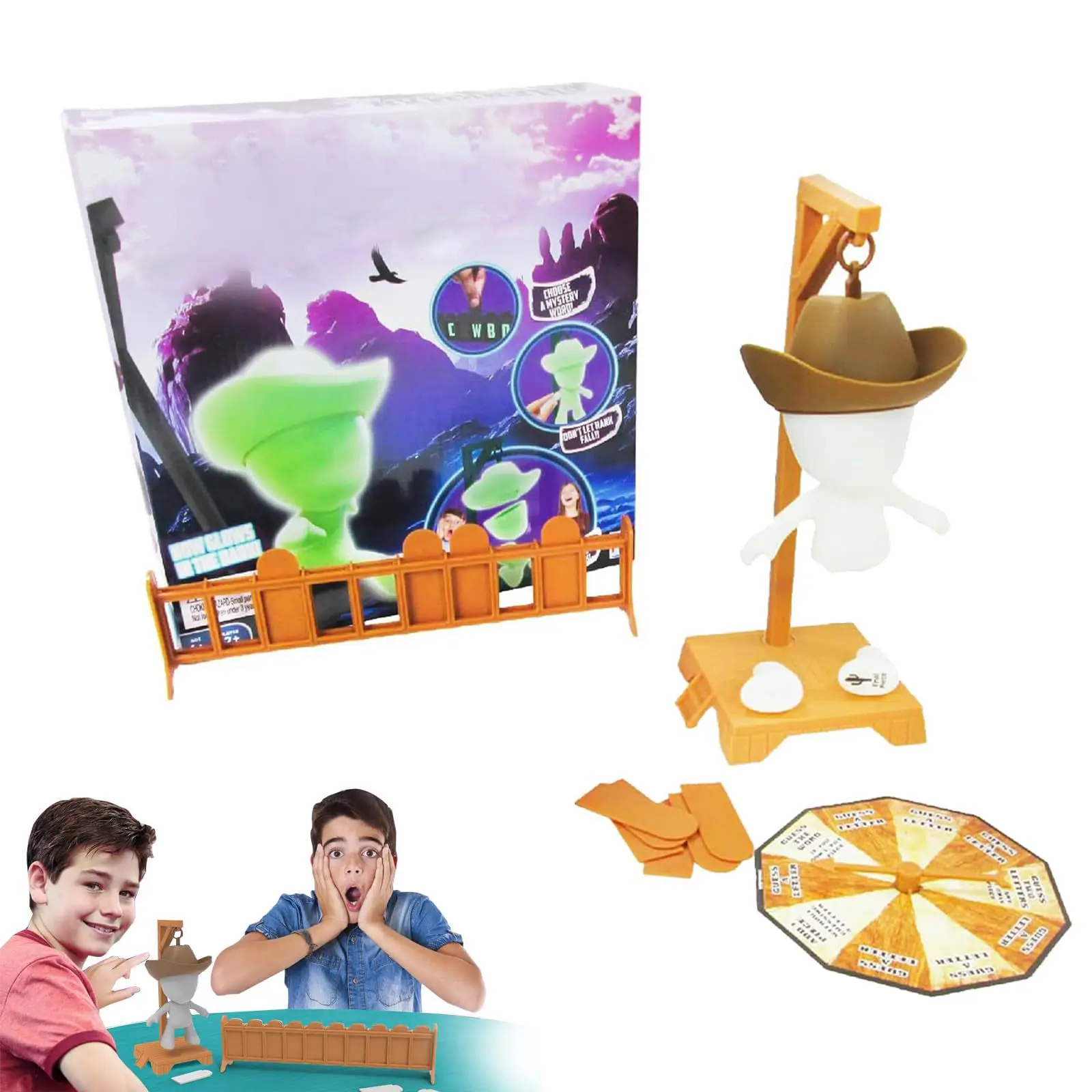 Cowboy Magnetic Hangman Board Games Mystery Guessing Word Before Hank Falls Hanging with Doll Travel Table Game
Cowboy Magnetic Hangman Board Games Mystery Guessing Word Before Hank Falls Hanging with Doll Travel Table Game