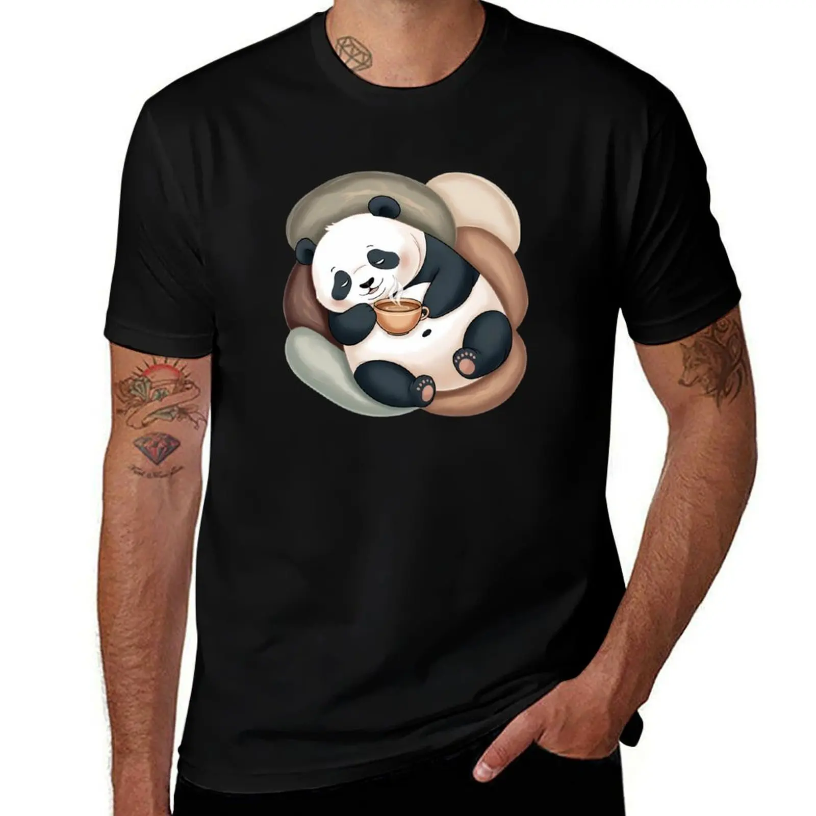 Chill Panda Drinking Coffee — футболка Coffee Lover & Relaxing, новое издание футболок для мужчин
Chill Panda Drinking Coffee — футболка Coffee Lover & Relaxing, новое издание футболок для мужчин