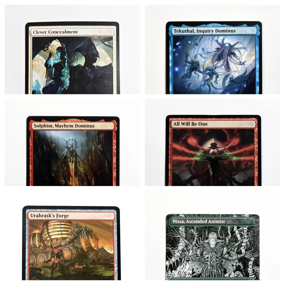 Holo (ONE) All Will Be One TCG Magical Proxy Black Top Quality Proxy Playing Cards Gathering Board Game Deck Trading Cards
Holo (ONE) All Will Be One TCG Magical Proxy Black Top Quality Proxy Playing Cards Gathering Board Game Deck Trading Cards