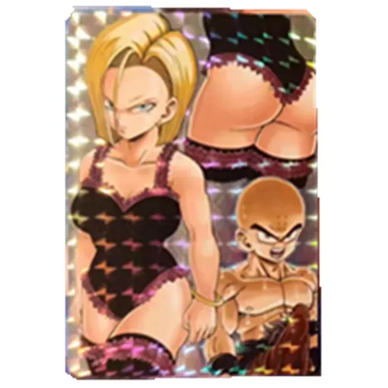 1 шт./компл. аниме Dragon Ball Z Android No. 18 Krillin Classic Flash Сексуальная карта Xing Game Игрушка в подарок Редкая карта Коллекционная карта для хобби
1 шт./компл. аниме Dragon Ball Z Android No. 18 Krillin Classic Flash Сексуальная карта Xing Game Игрушка в подарок Редкая карта Коллекционная карта для хобби