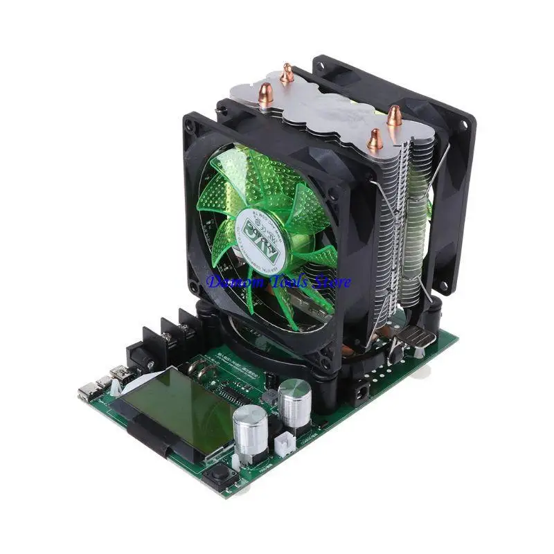 57BE 180W Electronic Load Tester USB Resistor Adjustable Testing Module Intelligent with Cooling Fan for Power
57BE 180W Electronic Load Tester USB Resistor Adjustable Testing Module Intelligent with Cooling Fan for Power