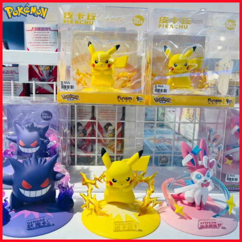 Оригинальные фигурки Funism: Покемон Генгар, Гастли, Хаунтер, Мимикю – аниме-мерч, декоративные предметы, подарок для фанатов Покемонов
Оригинальные фигурки Funism: Покемон Генгар, Гастли, Хаунтер, Мимикю – аниме-мерч, декоративные предметы, подарок для фанатов Покемонов