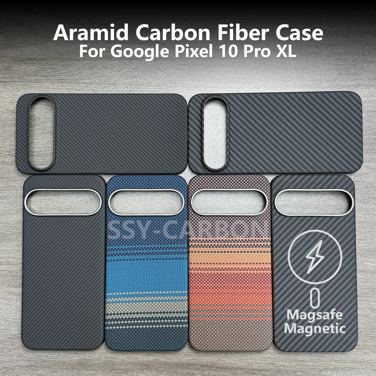Genuine Carbon Case For Google Pixel 10 Pro XL Aramid Fiber Ultra-thin MagSafe Magnetic Ring Armor Phone Case Cover
Genuine Carbon Case For Google Pixel 10 Pro XL Aramid Fiber Ultra-thin MagSafe Magnetic Ring Armor Phone Case Cover