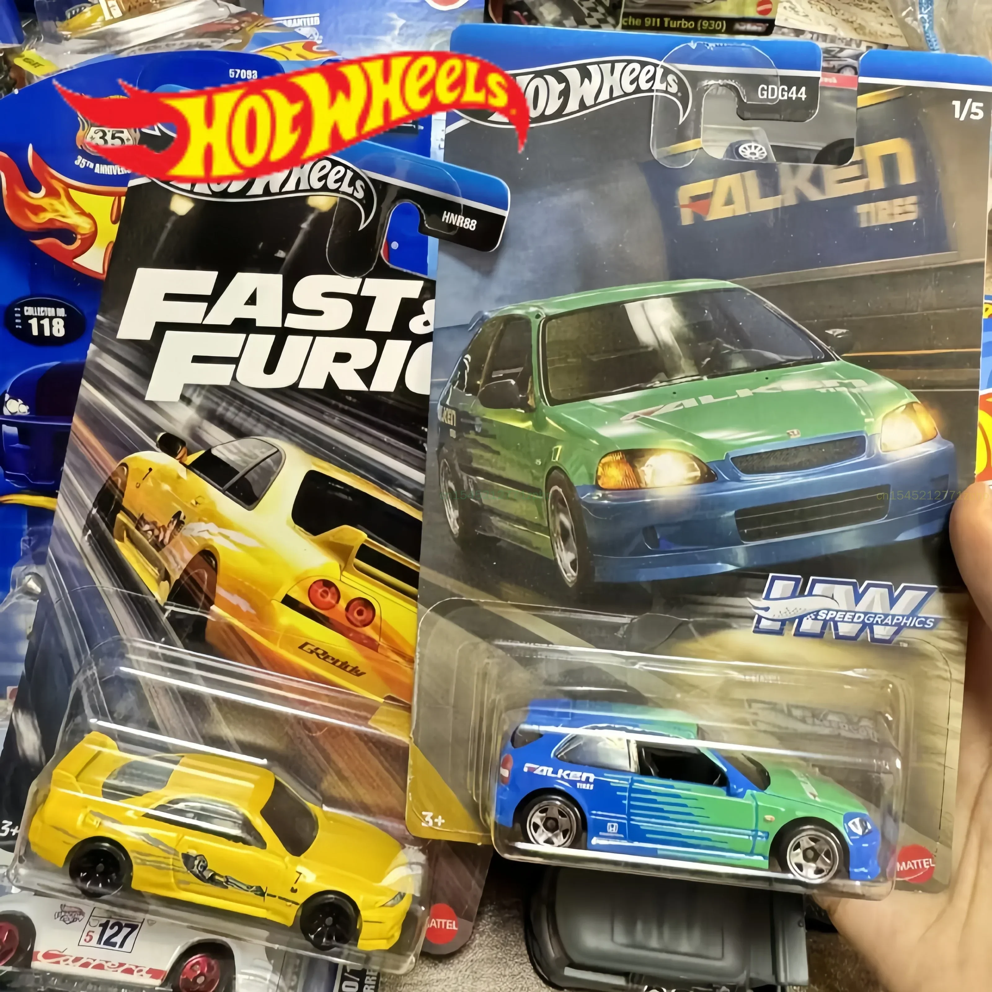 Original Hot Wheels 1:64 Gdg44 Speed Graphics Series Semi Premium Speed Graphics Series 99 Honda Civic Type R (Ek9) Model Cars
Original Hot Wheels 1:64 Gdg44 Speed Graphics Series Semi Premium Speed Graphics Series 99 Honda Civic Type R (Ek9) Model Cars