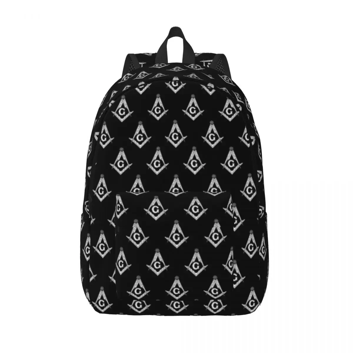 Freemason Pattern Gold Blue Square And Compass Masonic Student Backpack School Bag Hiking Travel DaypackShoulder Bags
Freemason Pattern Gold Blue Square And Compass Masonic Student Backpack School Bag Hiking Travel DaypackShoulder Bags