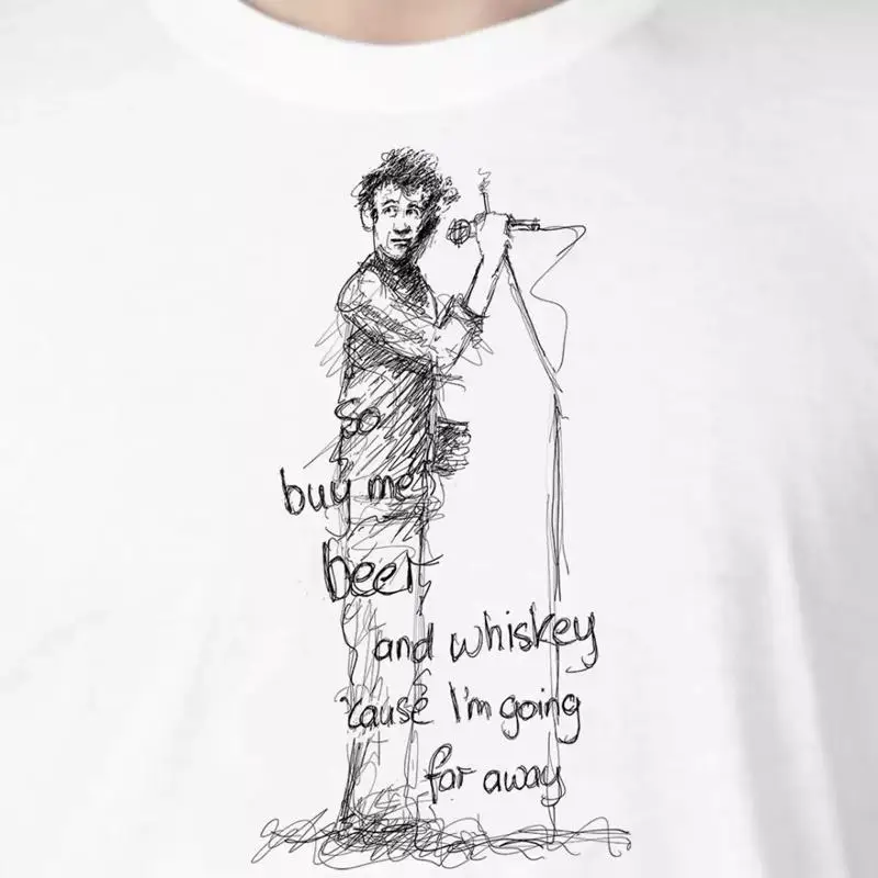 NEW The Pogues Shane MacGowan S to 5XL White T Shirt
NEW The Pogues Shane MacGowan S to 5XL White T Shirt