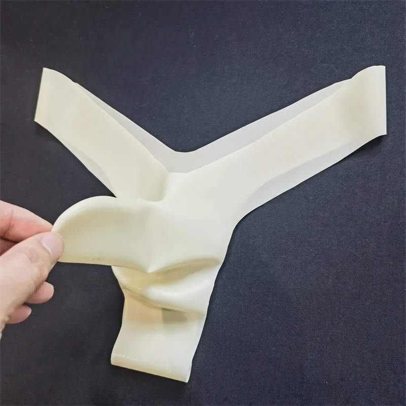 Mens Long Elephant Nose Thongs Latex Underwear Translucent Low Waisted Seamless Underpants Erotic Hombre Male JJ Sleeve Lingerie
Mens Long Elephant Nose Thongs Latex Underwear Translucent Low Waisted Seamless Underpants Erotic Hombre Male JJ Sleeve Lingerie