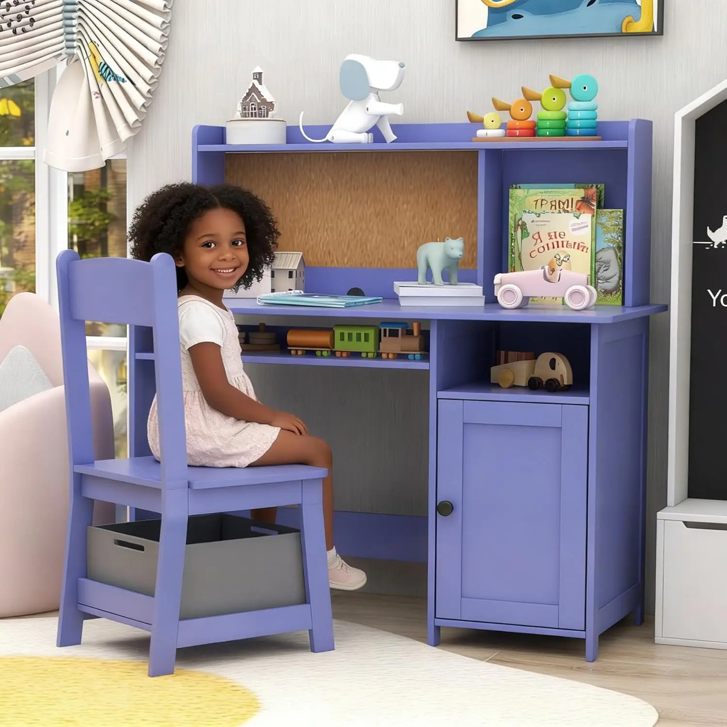 Toddler Table Chair Set Wooden Kids Furniture Study Craft Table Storage For Boys Girls Ages 5 12
Toddler Table Chair Set Wooden Kids Furniture Study Craft Table Storage For Boys Girls Ages 5 12