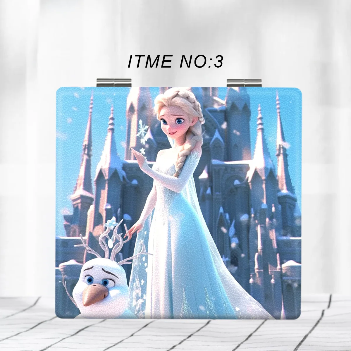 Elsa Princess Mirror Portable Small Mirror Disney Portable Folding Mirrors Cartoon Double-Sided Pattern Makeup Gift For Girl
Elsa Princess Mirror Portable Small Mirror Disney Portable Folding Mirrors Cartoon Double-Sided Pattern Makeup Gift For Girl
