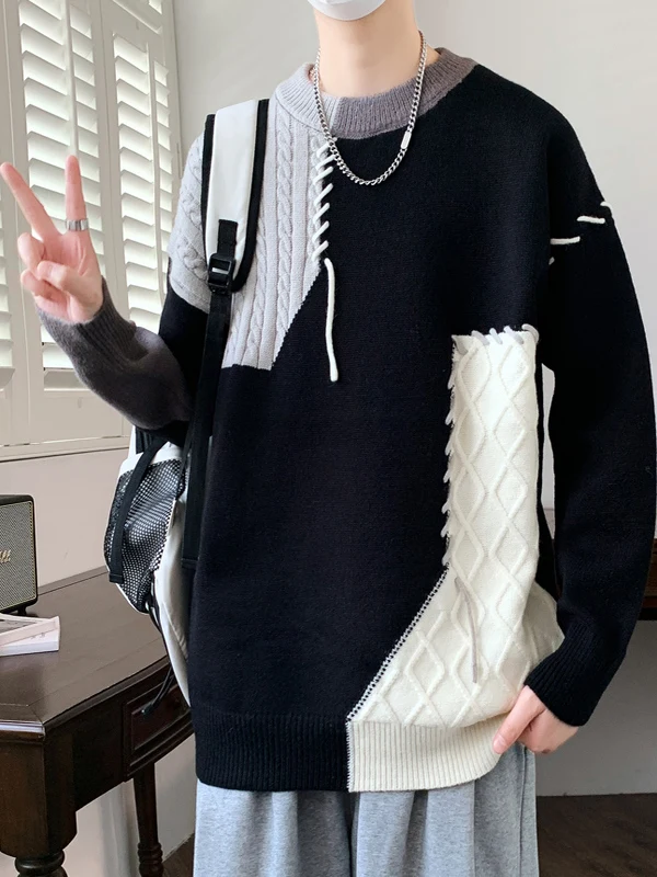 Вязаный свитер Thiened с высоким воротником для мальчиков-подростков 2-летних учащихся средних школ 3-летняя зимняя одежда Топ
Вязаный свитер Thiened с высоким воротником для мальчиков-подростков 2-летних учащихся средних школ 3-летняя зимняя одежда Топ