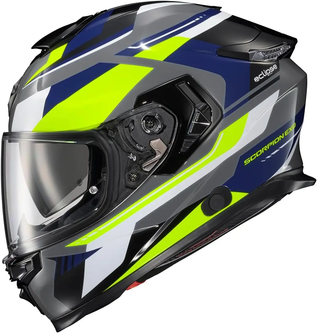 (XX-Large)Eclipse анфас мотоциклетный шлем с готовым щитком Pinlock — готовые карманы для динамиков Bluetooth серии Apex
(XX-Large)Eclipse анфас мотоциклетный шлем с готовым щитком Pinlock — готовые карманы для динамиков Bluetooth серии Apex