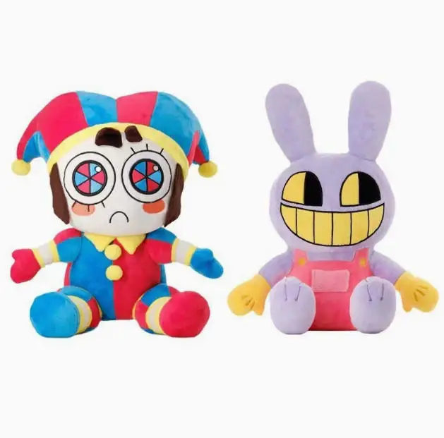 Hot The Amazing Digital Circus Plush Clown Ragatha pomni Cartoon Jax Doll Joker Plush Soft Stuffed Sofa Decorate Christmas Gift
Hot The Amazing Digital Circus Plush Clown Ragatha pomni Cartoon Jax Doll Joker Plush Soft Stuffed Sofa Decorate Christmas Gift