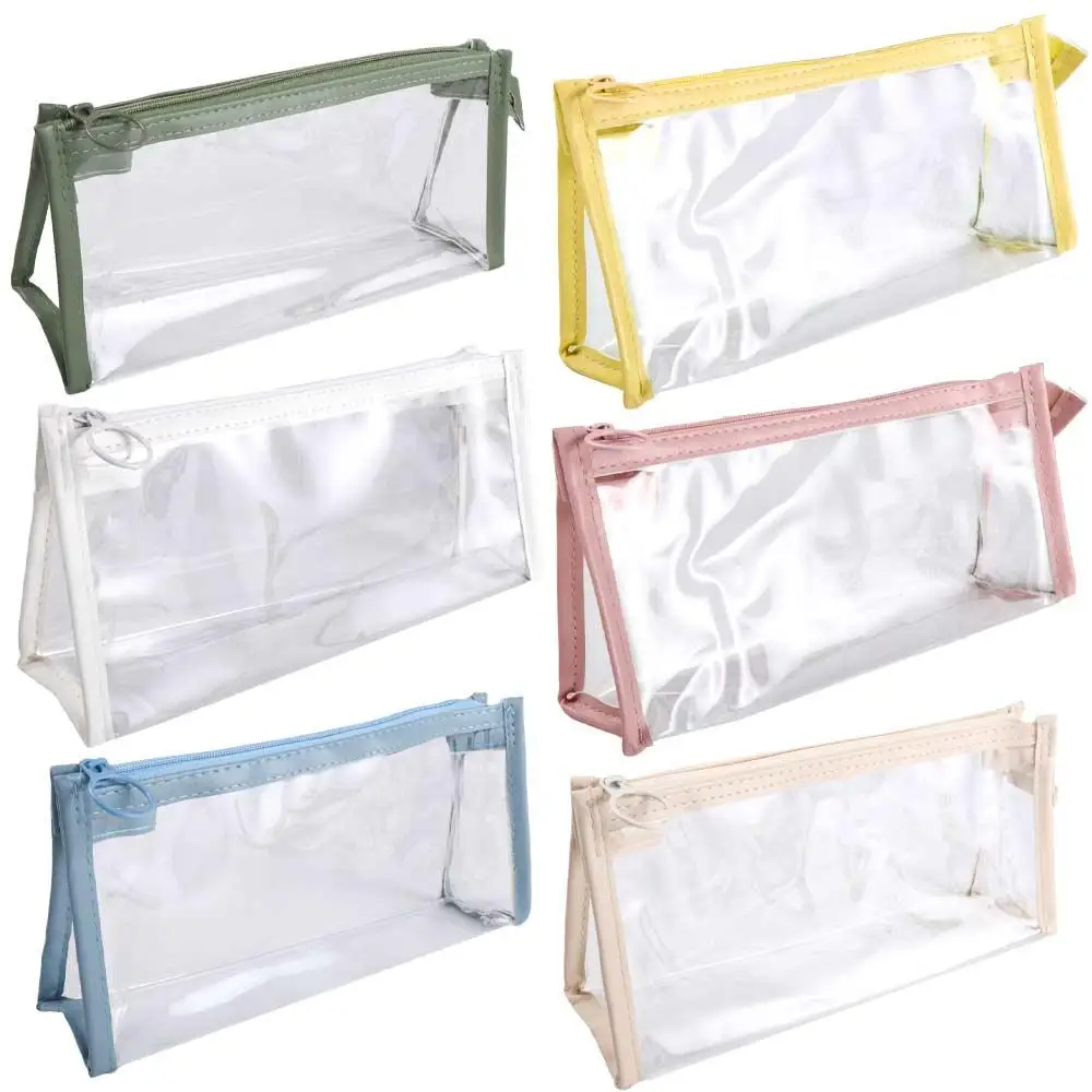 School Office Supply Cosmetics Pouch Stationery Organizer Transparent Pencil Bag Zipper Pen Pouch Pencil Case Storage Bag
School Office Supply Cosmetics Pouch Stationery Organizer Transparent Pencil Bag Zipper Pen Pouch Pencil Case Storage Bag