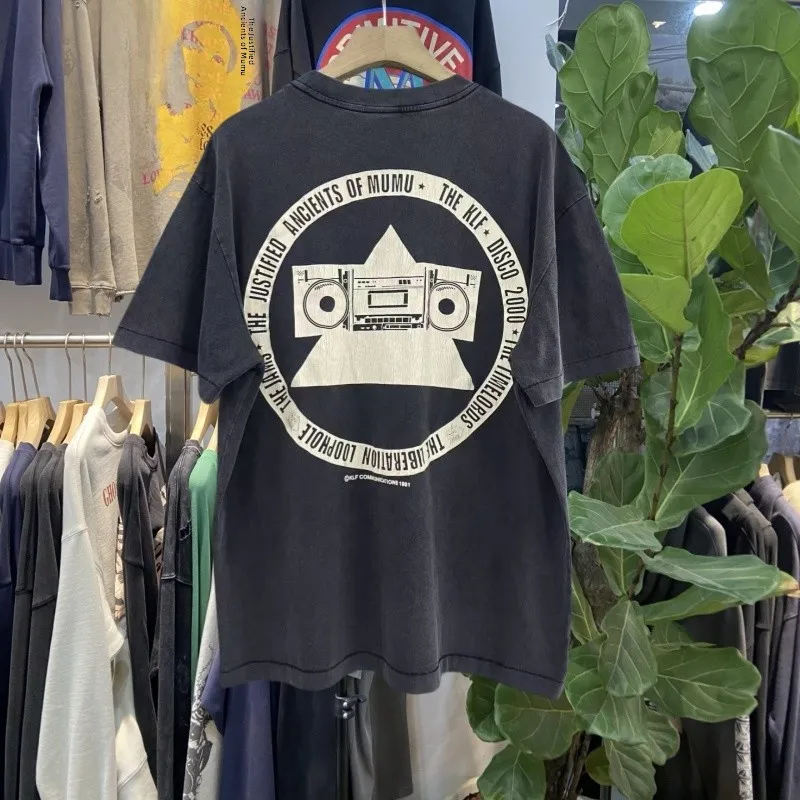 Ретро американская футболка Saint KLF Craed Letter ort Sve ex Vintage Sle Cotton Ciwalk Повседневный круглый топ
Ретро американская футболка Saint KLF Craed Letter ort Sve ex Vintage Sle Cotton Ciwalk Повседневный круглый топ