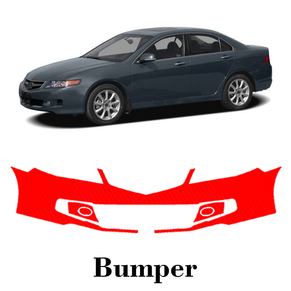 Car Precut Paint Protection Film Front Bumper Anti-scratch Exterior TPU PPF For Acura TSX 2006-2008
Car Precut Paint Protection Film Front Bumper Anti-scratch Exterior TPU PPF For Acura TSX 2006-2008